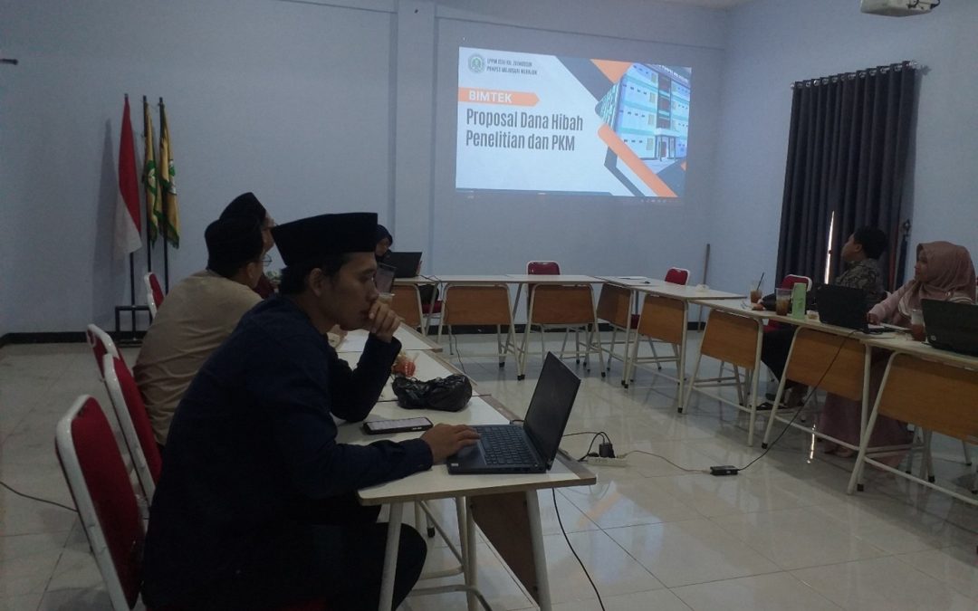 STAI KH. Zainuddin Gelar Bimtek Proposal Dana Hibah Penelitian dan PKM